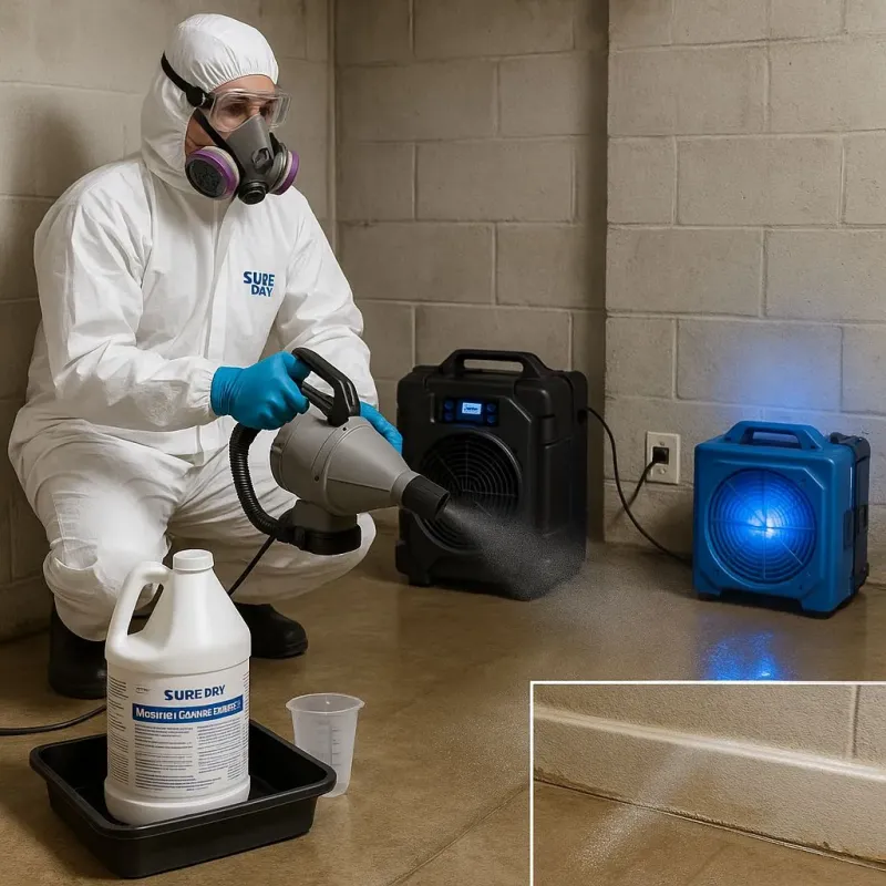 Sanitization and Odor Removal process in Elmhurst, IL
