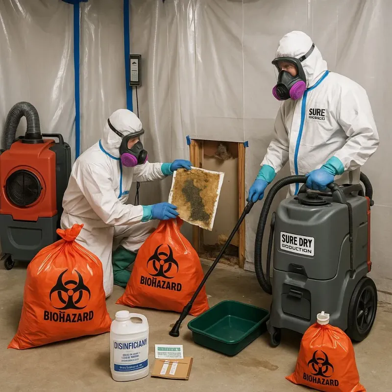 Contaminated Water Handling Protocols process in Elmhurst, IL